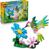 TeknoKapsül LEGO Creator 3’ü 1 Arada Vahşi Hayvanlar: Renkli Sinek Kuşu 31384 – 8 Yaş ve Üzeri Çocuklar Için Kelebek Veya Balığa Dönüşebilen Yaratıcı Oyuncak Yapım Seti, Dekoratif Hediye Fikri (312 Parça)