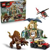 TeknoKapsül LEGO Jurassic World Spinosaurus ve Quetzalcoatlus Hava Görevi 76976-8 Yaş ve Üzeri Dinozor Meraklısı Çocuklar Için Yaratıcı Oyuncak Yapım Seti, Doğum Günü Hediyesi (984 Parça)