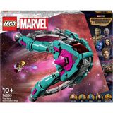 TeknoKapsül LEGO | Marvel Koruyucuların Yeni Gemisi 76255-10 Yaş ve Üzeri Çocuklar Için Uzay Gemisi ve 5 Minifigür Içeren Süper Kahramanlı Yaratıcı Oyuncak Yapım Seti (1108 Parça)