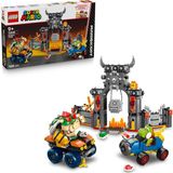 TeknoKapsül LEGO Super Mario: Mario Kart – Bowser Kalesi 72039 – 9 Yaş ve Üzeri Çocuklar Için Bowser Kale Temalı Yaratıcı Oyuncak Yapım Seti, Genişletilebilir Oyun Deneyimi ve Eğlenceli Hediye Fikri (1068 Parça)