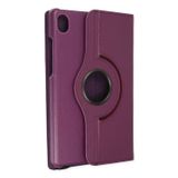 TeknoKapsül Lenovo Tab M8 Kılıf 360 Tablet Deri Kılıf - Mürdüm