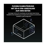 TeknoKapsül Li RS1000G Siyah 1000W 80+ Atx Power Supply (G9P.RS1000G.BH00.EU)