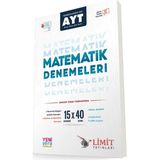 TeknoKapsül Limit Yayınları Ayt Matematik 15X40 Video Çözümlü Denemeleri