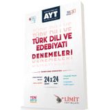 TeknoKapsül Limit Yayınları AYT Türk Dili ve Edebiyatı 24X24 Denemeleri ISL-9786052754825