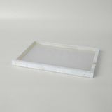 TeknoKapsül Linens Glow 20,4X21X2 cm Banyo Tepsisi