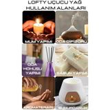 TeknoKapsül Lofty Gül, Bahçe Gülü, Doğal Uçucu Saf Buhurdanlık Esansı Oda Kokusu Esans Buhur Yağı 10ML