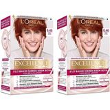 TeknoKapsül L'oréal Paris Excellence Creme Saç Boyası 6.46 Kızıl Bakır (2 Paketi)