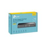 TeknoKapsül LS1016G; 16-Port Gigabit Portlu, Metal Kasalı, Qos Özellikli, Kurulum Gerektirmeyen Tak ve Çalıştır Özellikli Switch - 1 TB - 10x16 GB