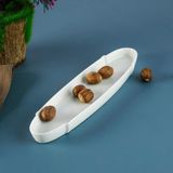 TeknoKapsül Lunar Yuvarlak Zeytin Servis Tabağı Renkli Desenli 25 cm