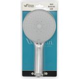 TeknoKapsül Lux Turbo Duş Başlığı, 5 Farklı Akış, Yüksek Basınçlı, Su Tasarruflu, Ultra Dayanıklı, Çok Fonksiyonlu, Yüksek Kalite, Vakumlu Ambalaj, El Duşu (Gri)