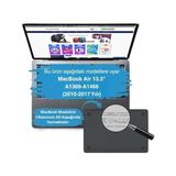 TeknoKapsül Macbook Air Kılıf 13 Inç MERMER09NL Eski USB Girişli Model 2010-2017 A1369 A1466 ile Uyumlu Karışık