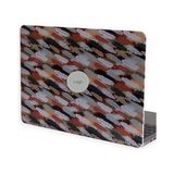 TeknoKapsül MacBook Pro Retina 13 Inç Kılıf A1425 A1502 Uyumlu Tüy Desenli Sert Kapak Hard Case Ince Hafif Laptop Koruyucu Karışık