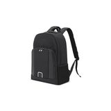 TeknoKapsül Mack Luna Eco MCE-1201 Çevre Dostu Reflektörlü Laptop Çantası, Seyahat Sırt Çantası, Macbook Sırt Çantası, Erkek Kadın 15.6 Inç Bilgisayar Çantası, Siyah