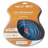 TeknoKapsül Magicvoice MV-6189 4ga Oto Amfi - Anfi Kablo Seti 120A Sigorta Dahil