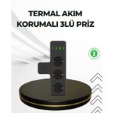 TeknoKapsül Masa Üstü Çoklu Priz USB ve Type-C Çıkışlı Güç Dağıtıcı TD-UCZZZ3397AKIMKORUMALIPRZ-2