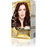 TeknoKapsül Maxx Deluxe Serisi 24K Altın Parçacıklı ile 1 Kutu 2 x 50 ml Geliştiriciler Saç Boyası (Ke