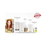 TeknoKapsül Maxx Deluxe Serisi 24K Altın Parçacıklı ile 1 Kutu 2 x 50 ml Geliştiriciler Saç Boyası (Ta