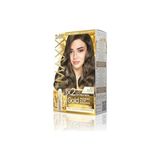 TeknoKapsül Maxx Deluxe Serisi 24K Altın Parçacıklı ile 1 Kutu 2 x 50 ml Geliştiriciler Saç Boyası (Yo