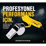 TeknoKapsül Metal Ipli Hakem Deprem Düdüğü (24'lü) - Seçenek