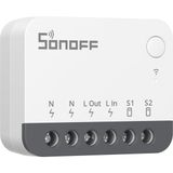 TeknoKapsül Mini Akıllı Anahtar, Işık Anahtarı, 2 Yollu Kontrol, Alexa, ve Hub ile Uyumlu, 3.0 Ağ Geçidi Hub Gerekli, Nötr Kablo Gerekli, Zbmınır2 - Option-1 - Ahşap
