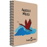 TeknoKapsül Mirası Spiralli Defter, A4, 100 Yaprak, 70G Kağıt, Kareli, Dayanıklı Kapak, Kolay Açılan Spiral Cilt, Asorti Kapak Tasarımı - -- - Option-1