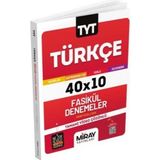 TeknoKapsül Miray Yayınları Tyt Türkçe 40 x 10 Fasikül Denemeler
