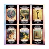 TeknoKapsül Mistik Katina Aşk Falı Kehanet Tarot Destesi / Açıklamalı 68 Kart - Option-1 - Altın