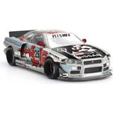 TeknoKapsül Model Araç x Kaidohouse 1/64 Nissan Skyline Gt-R (R34) Kaido Star Racing V1