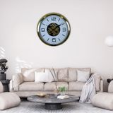 TeknoKapsül Modern Prestige Gold 60 Cm Çarklı Duvar Saati YTC-6008G