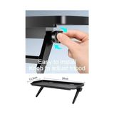 TeknoKapsül Monitör Üstü Stand Organizer Düzenleyici Raf Tv Üstü Stand Ekran Üstü Raf Kurulumsuz Ayarlanabilir