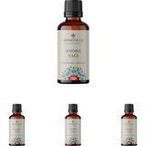 TeknoKapsül Monoville Jojoba Yağı 30 ml Soğuk SIKIM%100 Saf Doğal (Jojoba Oil) (4 Paketi)