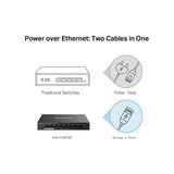 TeknoKapsül MS108GP, 8-Port Gigabit Desktop Switch With 7-Port Poe+ - 1 TB - 10x16 GB