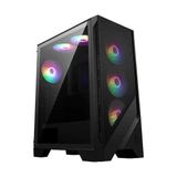 TeknoKapsül Msı Mag Forge 120A B65 650W 80+ Tempered Glass 6 x 120MM Dual-Ring Renkli Fan Matx Gaming Bilgisayar Kasası - 1600 W