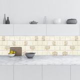 TeknoKapsül Mutfak Tezgah Arası Folyo Kaplama Folyosu Doğal Mermer 60X100 cm - 60 x 100 cm