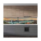 TeknoKapsül Mutfak Tezgah Arası Folyo Kaplama Folyosu Istanbul Köprü 60X200 cm - 60 x 200 cm