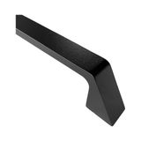 TeknoKapsül Mutfak ve Banyo Dolabı Kapakları ve Çekmeceler Için Metal Kulp Paslanmaz Alüminyum Mobilya Dolap Kulbu 160MM Mat Siyah 2 Adet - Option-1