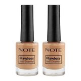 TeknoKapsül Nail Flawless Oje 50 Sienna, Nude 2li Paket