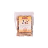 TeknoKapsül Natürel Burgu Çubuk Çiğneme Kemiği Köpek Ödülü 500 gr 12 cm - 001-Beyaz