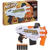 TeknoKapsül Nerf Ultra Amp Pilli Dart Tabancası - 6 Adet Ultra Dart Dahil - Pilli Hızlı Ateşleme Özelliği - Otomatik Oyuncak Silah