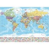 TeknoKapsül Neverland 1000 Parça Puzzle - Map-I (Dünya Haritasi-I)
