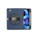 TeknoKapsül Newface iPad 2022 10.9 (10.nesil) Kılıf Hand Strap Tablet Kılıfı - Lacivert