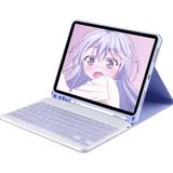 TeknoKapsül Newface Redmi Pad Se Kılıf KC01 Klavyeli Tablet Kılıfı - Lila