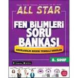 TeknoKapsül Newton Yayınları Newton 8. Sınıf All Star Fen Bilimleri Soru Bankası