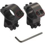 TeknoKapsül Nikula-25.4mm dürbün için 11mm YÜKSEK Havalı / Av tüfeği Ayağı LS-14693-1457