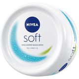 TeknoKapsül NIVEA Soft Krem, 200 ml, Nemlendirici Bakım Kremi, Yüz, Vücut, El, Jojoba Yağı ve E Vitamini ile Cilt Bakımı, Anında Emilen Hafif Formül, Tüm Ciltler için AMZ-B00OUCB1PM
