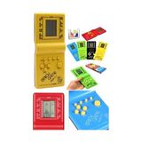 TeknoKapsül Nostaljik Tetris El Atarisi Pilli Taşınabilir Retro Oyun Konsolu Unutulmayan Atari Oyunu - Option-1 - 001-Renkli