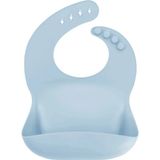 TeknoKapsül Oioi Basic Silikon Önlük Mineral Blue - Siyah