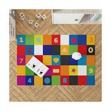 TeknoKapsül Okul Öncesi Öğretici Oyun Matı - Bebek Oyun Halısı - 1BW-Beyaz - 0,60 x 19 x 29 cm