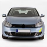 TeknoKapsül Ön Tampon Sol Sis Farı Izgarası Sissiz 5K0853665A Vw Golf 6 ile Uyumlu 2009-2012