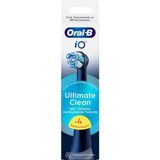TeknoKapsül Oral-B Io Ultimate Clean Siyah Diş Fırçası Yedek Başlığı 4 Adet - 0 RH (+) Siyah